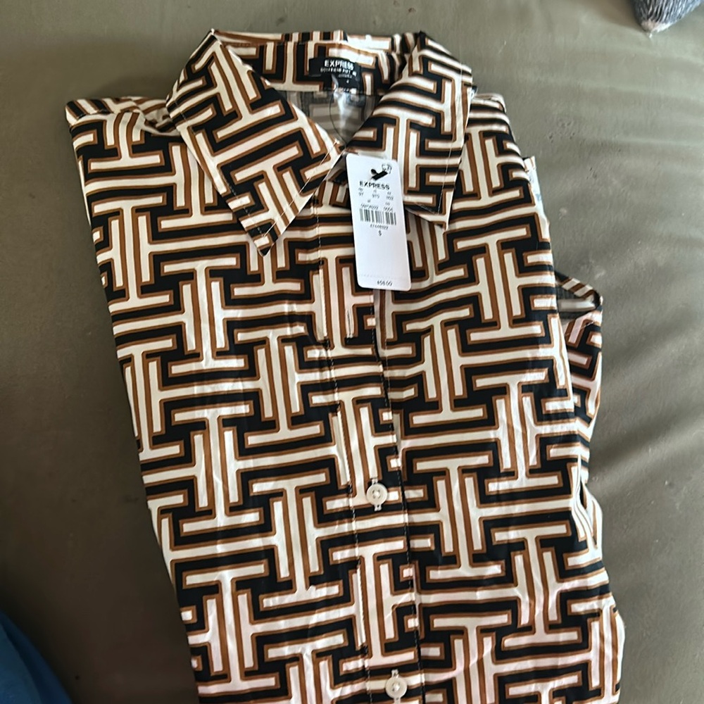 NWT Express button down shirt